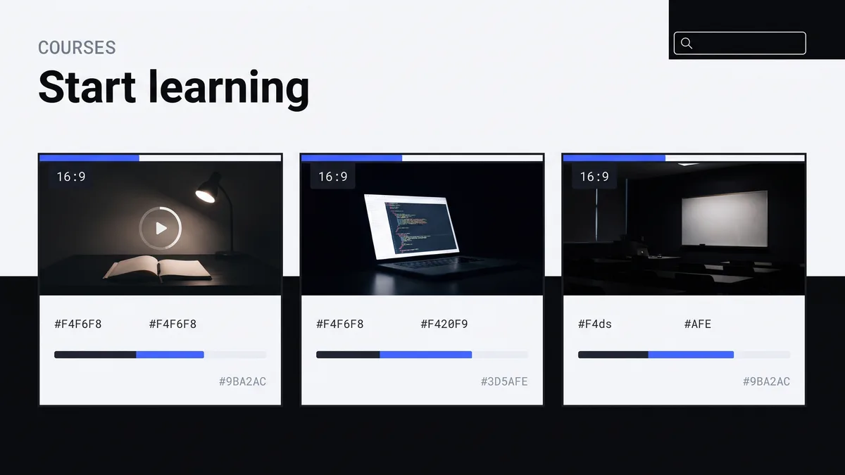 Education & courses demo site